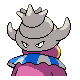 Imagen posterior de Slowking variocolor en Pokémon Platino