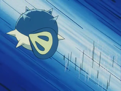 Goldeen usando agilidad.