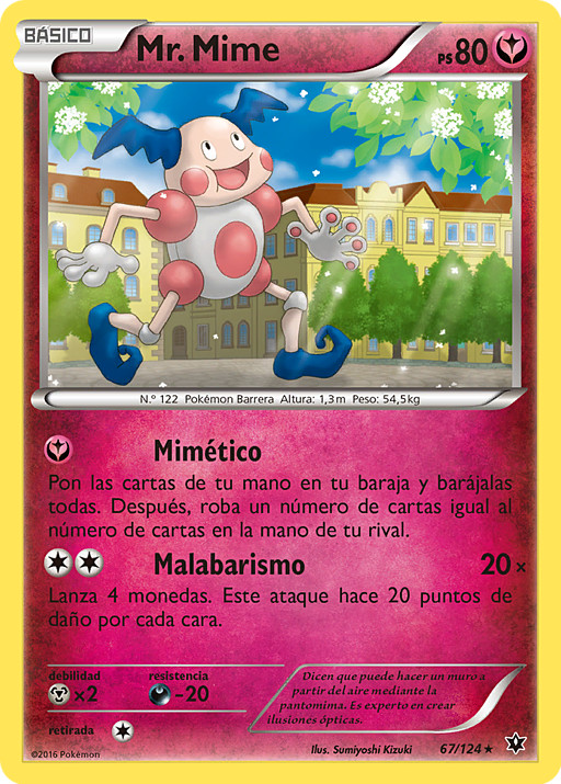 Mr. Mime (Destinos Enfrentados TCG) - WikiDex, la enciclopedia Pokémon
