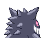 Imagen posterior de Gengar variocolor en Pokémon Esmeralda