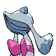 Imagen posterior de Froslass variocolor en Pokémon Oro HeartGold y Pokémon Plata SoulSilver