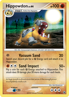Hippowdon (Majestic Dawn TCG) - WikiDex, la enciclopedia Pokémon