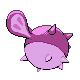 Imagen posterior de Qwilfish variocolor en Pokémon Platino