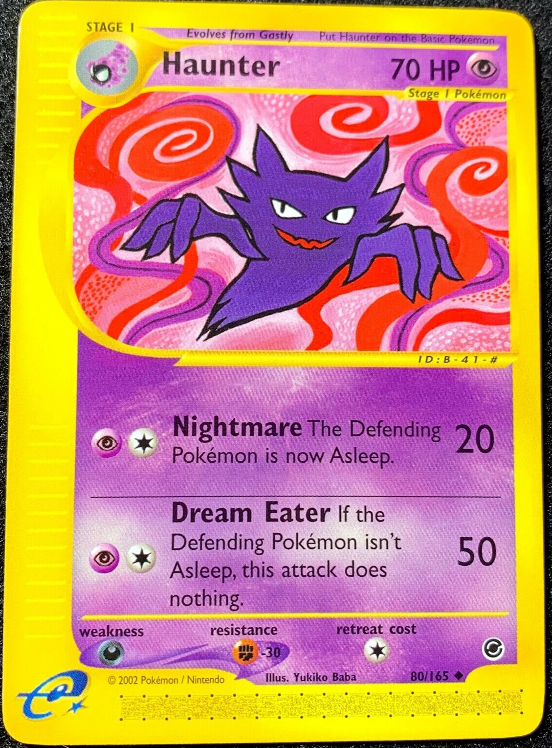 Haunter (Expedition Base Set TCG) - WikiDex, la enciclopedia Pokémon
