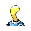 Imagen posterior de Shuckle variocolor en Pokémon Esmeralda