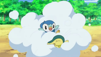 Archivo:EP613 Piplup y Cyndaquil peleando.PNG