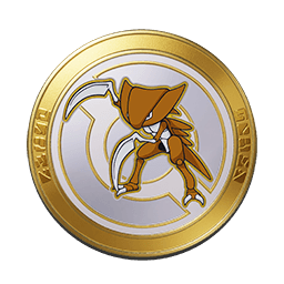 Archivo:Medalla Kabutops Oro UNITE.png