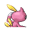Imagen posterior de Sneasel variocolor en Pokémon Esmeralda