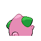 Imagen posterior de Cleffa variocolor en Pokémon Oro HeartGold y Pokémon Plata SoulSilver