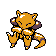Imagen de Abra en Pokémon Plata