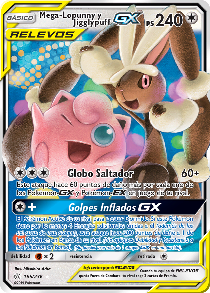 Mega-Lopunny y Jigglypuff-GX (Eclipse Cósmico TCG) - WikiDex, la