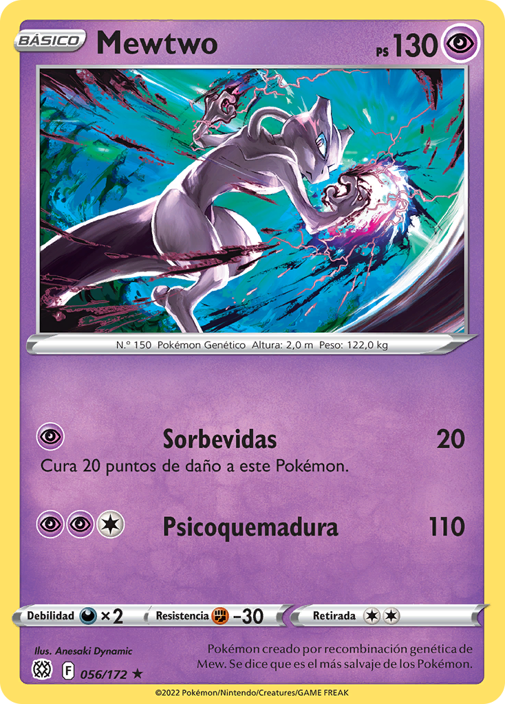 Mewtwo (Astros Brillantes TCG) WikiDex, la enciclopedia Pokémon