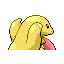 Imagen posterior de Lickitung variocolor en Pokémon Esmeralda