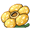 Imagen posterior de Vileplume variocolor en Pokémon Rojo Fuego y Pokémon Verde Hoja