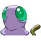 Imagen posterior de Tentacool variocolor en Pokémon Oro HeartGold y Pokémon Plata SoulSilver