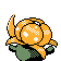 Imagen posterior de Gloom variocolor en Pokémon Cristal