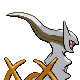 Imagen posterior de Arceus en la cuarta generación