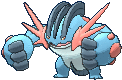 Imagen de Mega-Swampert en Pokémon Rubí Omega, Pokémon Zafiro Alfa, Pokémon Sol, Pokémon Luna, Pokémon Ultrasol y Pokémon Ultraluna