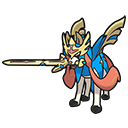 Icono de Zacian espada suprema en Pokémon HOME