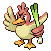 Imagen de Farfetch’d variocolor macho o hembra en Pokémon Negro, Blanco, Negro 2 y Blanco 2