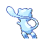 Imagen posterior de Mew variocolor en Pokémon Esmeralda