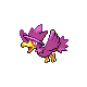 Imagen de Murkrow variocolor hembra en Pokémon Diamante y Pokémon Perla