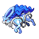 Imagen de Suicune variocolor en Pokémon Platino