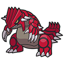 Icono de Groudon en Pokémon HOME