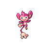 Imagen de Aipom variocolor hembra en Pokémon Diamante y Pokémon Perla
