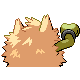 Imagen posterior de Primeape variocolor en Pokémon Oro HeartGold y Pokémon Plata SoulSilver