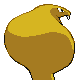 Imagen posterior de Arbok variocolor en Pokémon Platino
