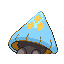 Imagen posterior de Snorunt variocolor en Pokémon Esmeralda