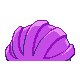 Imagen posterior de Clamperl variocolor en Pokémon Platino