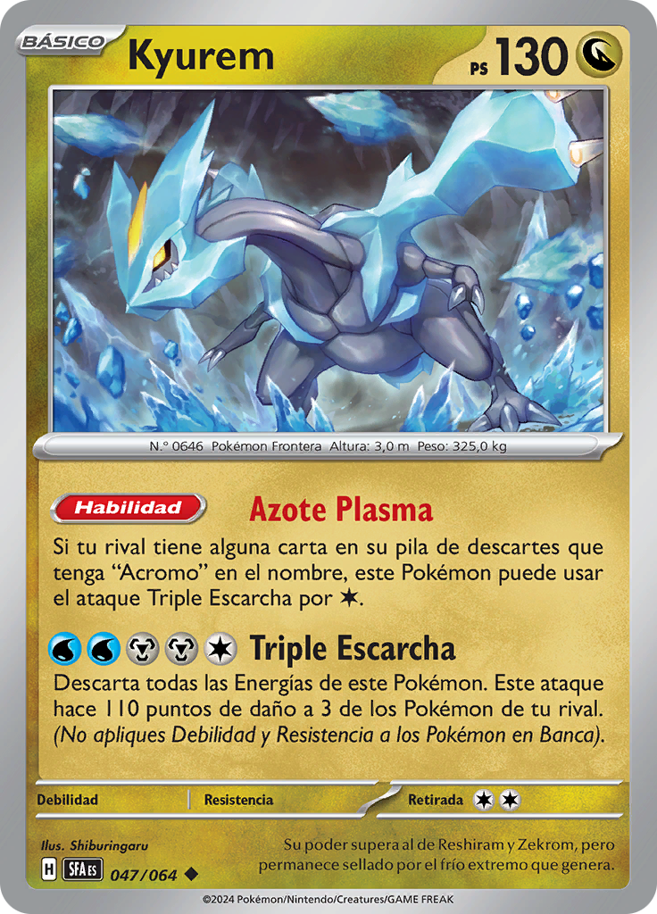 Kyurem (Fábula Sombría TCG) - WikiDex, la enciclopedia Pokémon