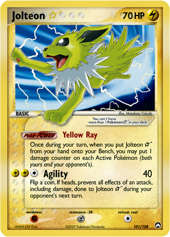 Archivo:Jolteon ☆ (Power Keepers TCG).png