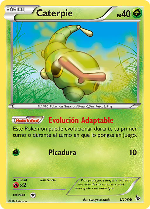 Caterpie (Destellos de Fuego TCG) WikiDex,