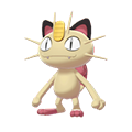 Imagen de Meowth en Pokémon Diamante Brillante y Pokémon Perla Reluciente