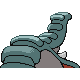 Imagen posterior de Donphan hembra en Pokémon Diamante y Pokémon Perla
