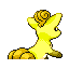 Imagen posterior de Vulpix variocolor en Pokémon Esmeralda