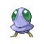 Imagen posterior de Tentacool variocolor en Pokémon Rojo Fuego y Pokémon Verde Hoja