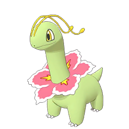 Meganium macho en Pokémon Masters EX.