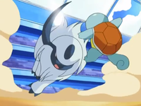 Absol vs Squirtle.