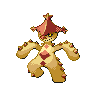 Imagen de Cacturne variocolor hembra en Pokémon Oro HeartGold y Pokémon Plata SoulSilver