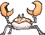 Imagen de Krabby en Pokémon X, Pokémon Y, Pokémon Rubí Omega, Pokémon Zafiro Alfa, Pokémon Sol, Pokémon Luna, Pokémon Ultrasol y Pokémon Ultraluna