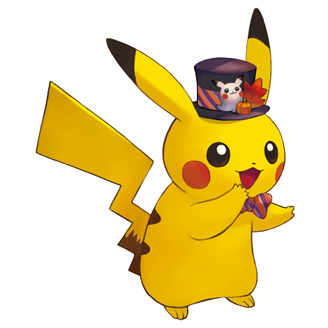 Archivo:Pegatina Pikachu Halloween 21 GO.png