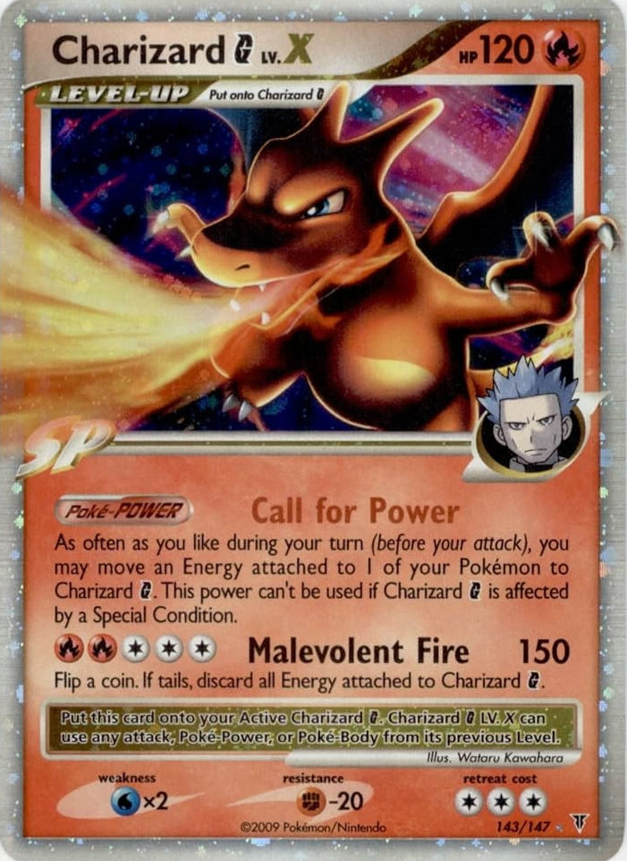 Charizard G LV.X (Supreme Victors TCG) - WikiDex, la enciclopedia