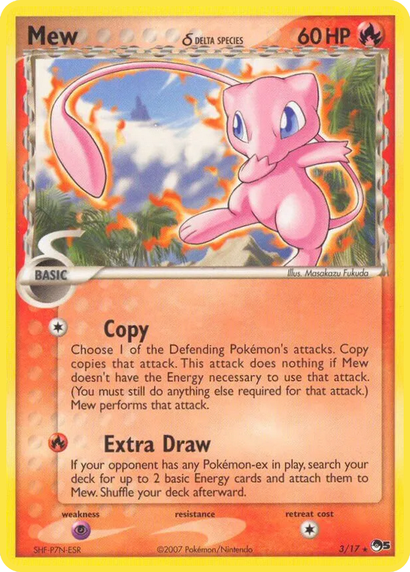 Mew δ (POP Series 5 TCG) - WikiDex, la enciclopedia Pokémon