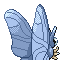 Imagen posterior de Venomoth variocolor en Pokémon Esmeralda