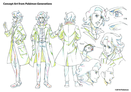Archivo:Concept Art de Pokémon Generations del profesor Ciprés.png