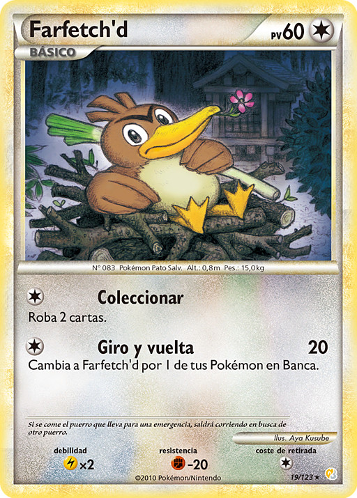 Farfetch'd - Carta 68/108 (Evoluciones) - CartaDex Pokémon - Pokéxperto